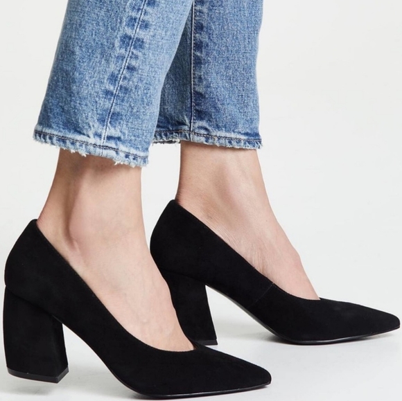 Steven By Steve Madden Shoes - Steven Steve Madden Pamina Block Heel Pumps Size 9